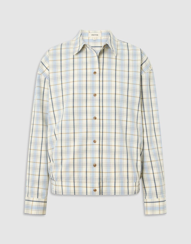 Oroton - Boyfriend Check Shirt