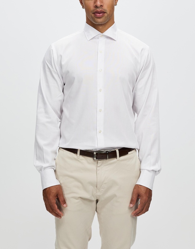 Van Heusen - Textured Wash-N-Wear Shirt 