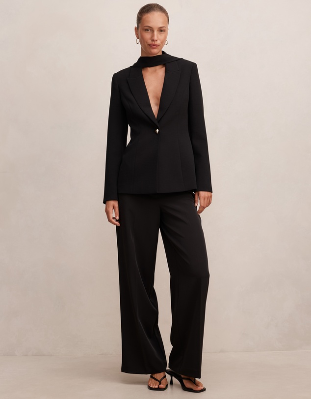 Forever New - Sasha Scarf Blazer