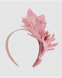 Max Alexander - Felt Leaf Fascinator