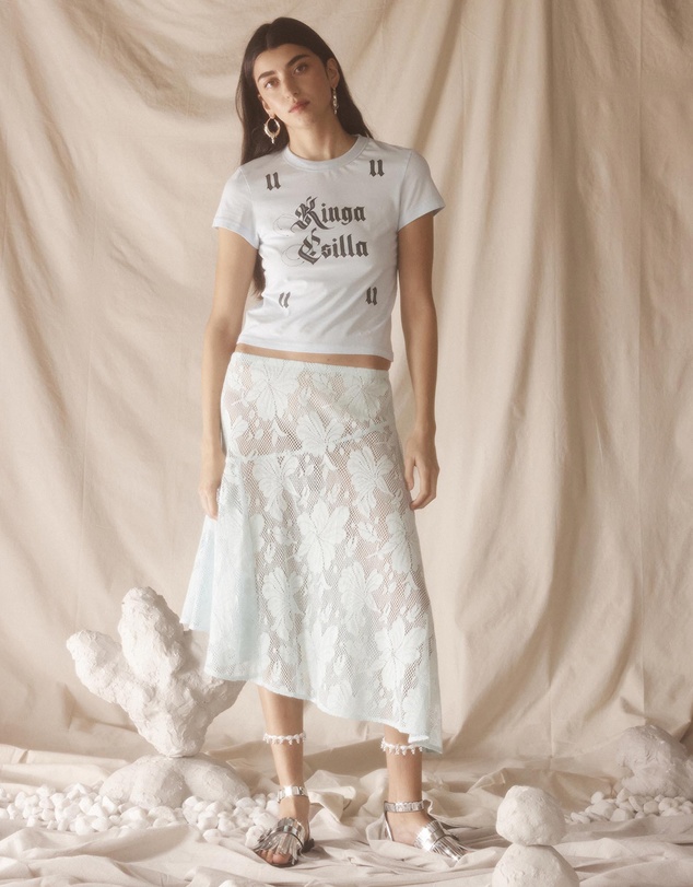 KINGA CSILLA - Amalfi Notte Skirt
