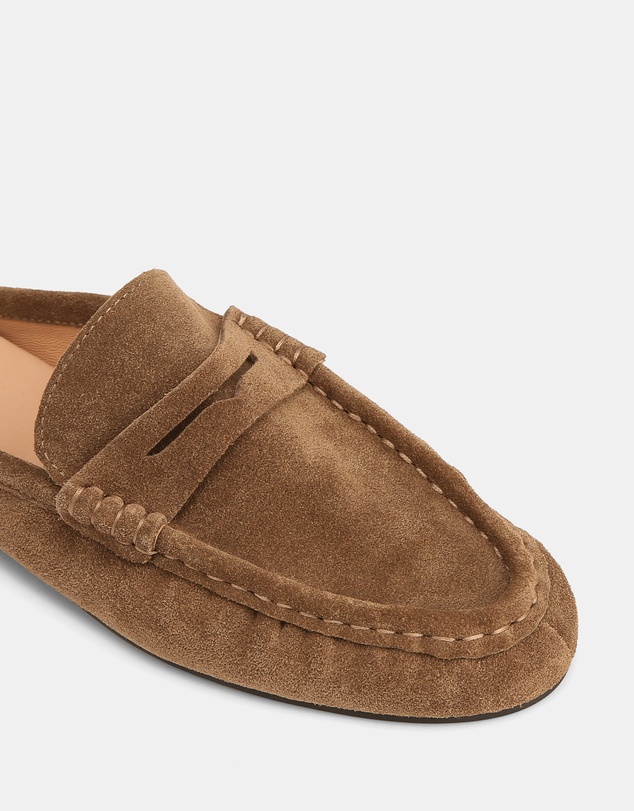 Wittner - Bronn Suede Leather Backless Loafers