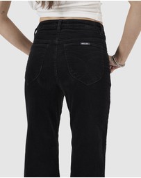 Rolla's - Eastcoast Flare Jean - Black Cord