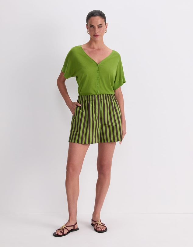 Sportscraft - Tara Stripe Cotton Short