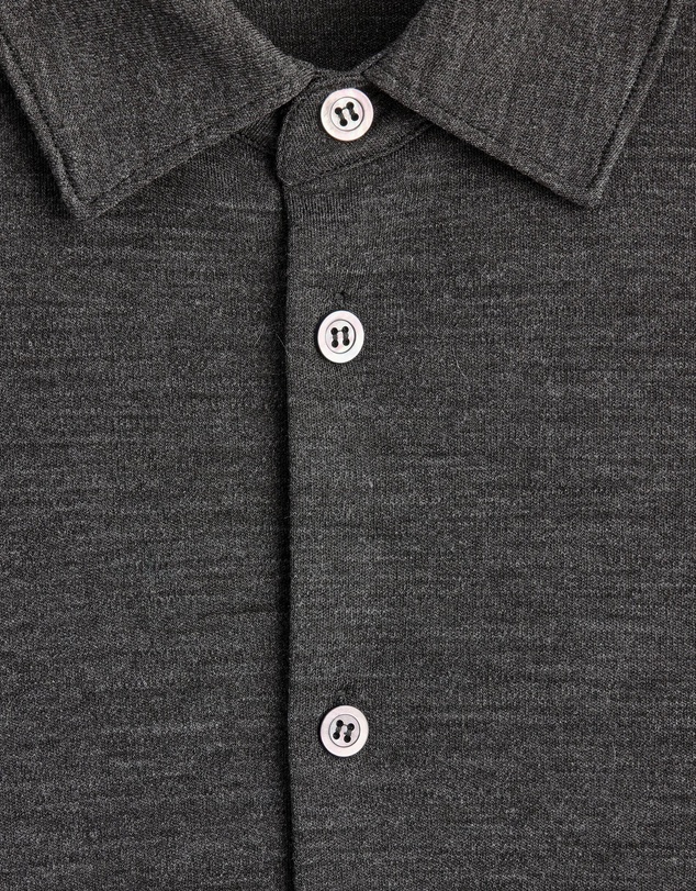COS - Wool-Blend Jersey Shirt