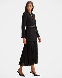 Forever New - Fallon Lined Blazer 2 in 1 Lace Dress