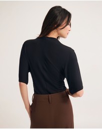 Oxford - Rosie Stretch Jersey Top
