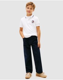 Tommy Hilfiger - Graphic Short Sleeve Polo - Teens