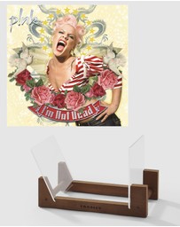 Sony Music - P!Nk I'm Not Dead Vinyl Album & Crosley Record Storage Display Stand