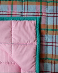 Mosey Me - Confetti Plaid Quilted Throw