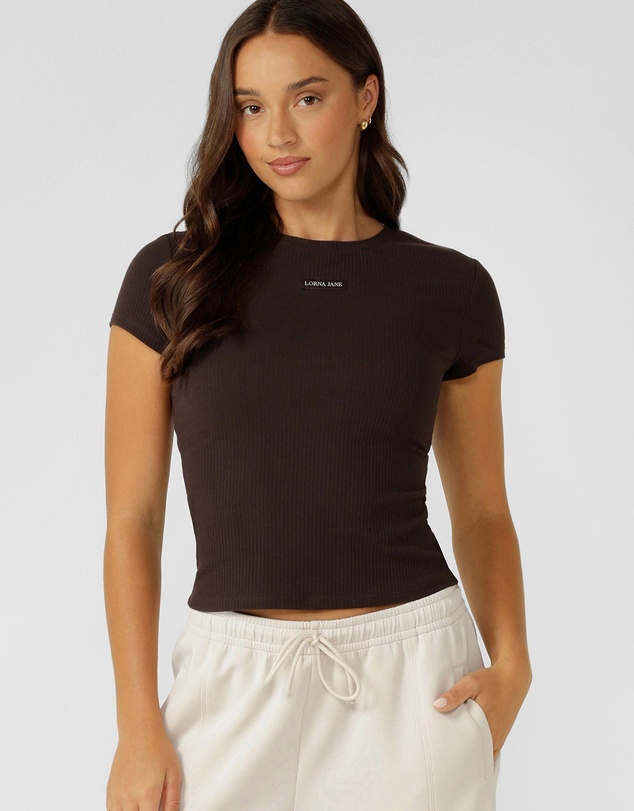 Lorna Jane - Everyday Comfort Slim Rib T-Shirt