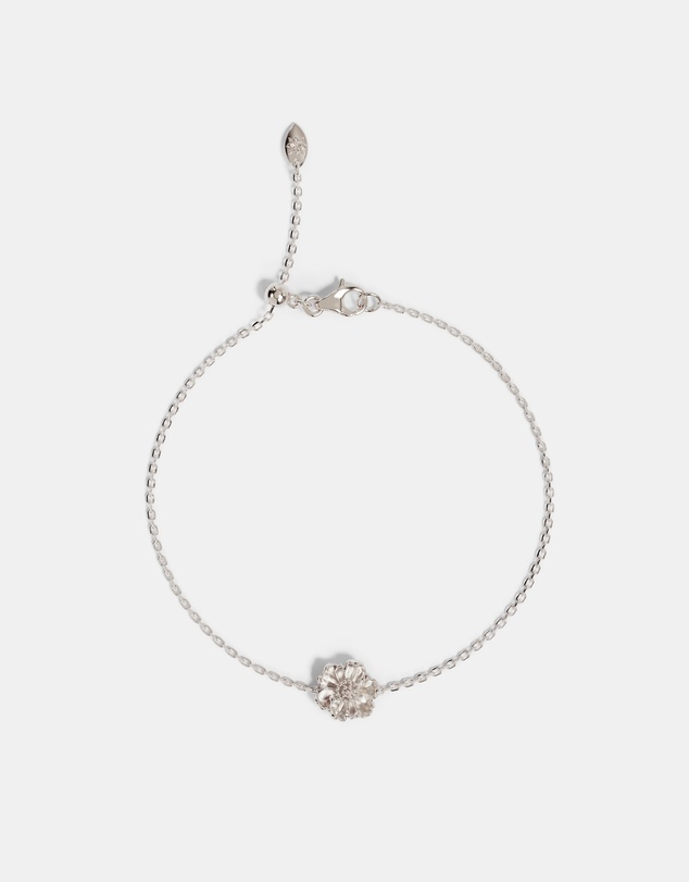 By Charlotte - Birth Flower Bracelet - Poppy August