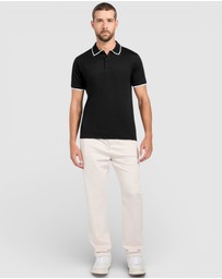 GUESS - Eco Paul Pique Tipping Polo Shirt