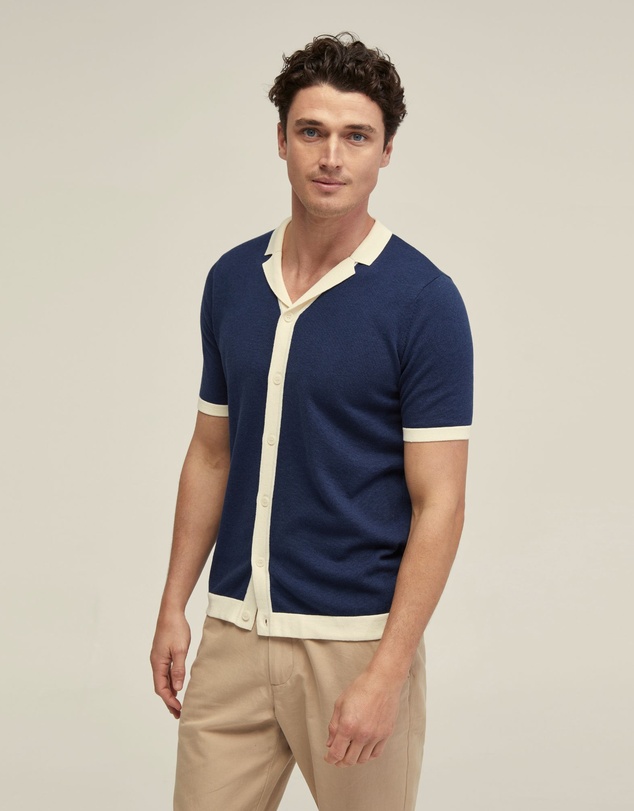 Oxford - Cosmo Knitted Shirt