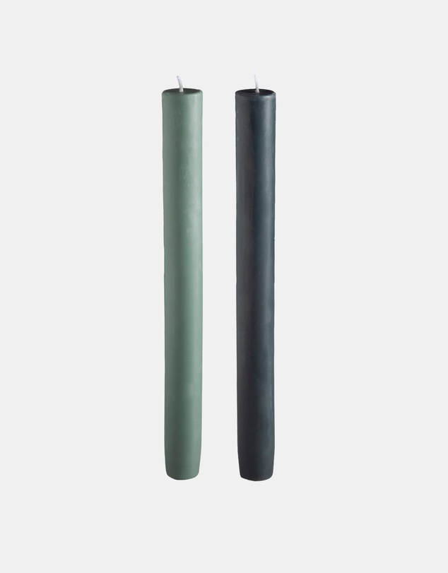 porter green - escc dinner candle soy-blend unscented candles