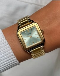 Cluse - Gracieuse Sage Green/Gold Link