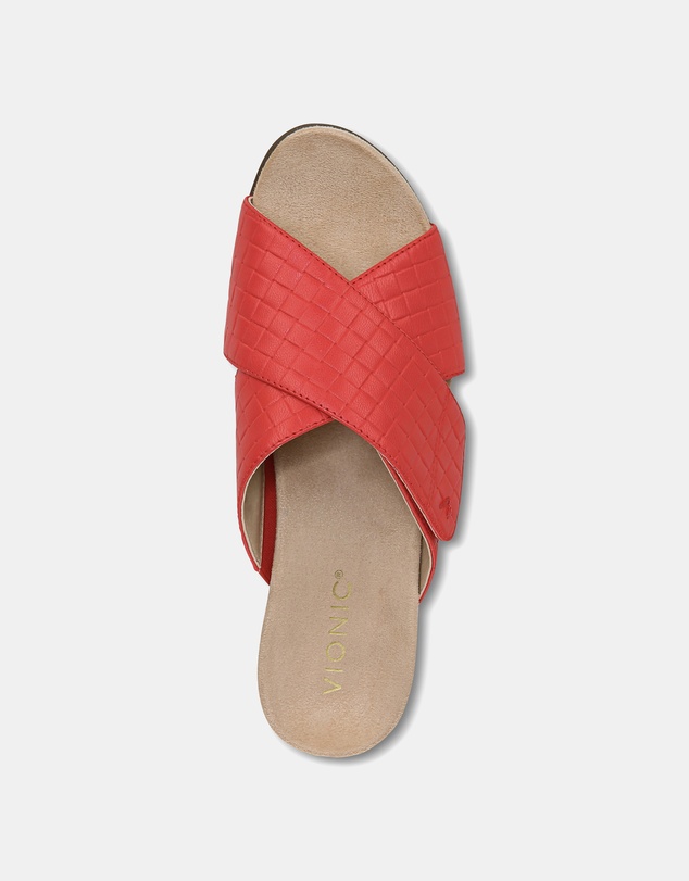 Vionic - Leticia Wedge Sandal - Poppy