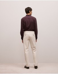 Trenery - Regular Fit Chino in Stone