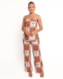 Petal & Pup - Alya Wide Leg Pants - Kohana Print
