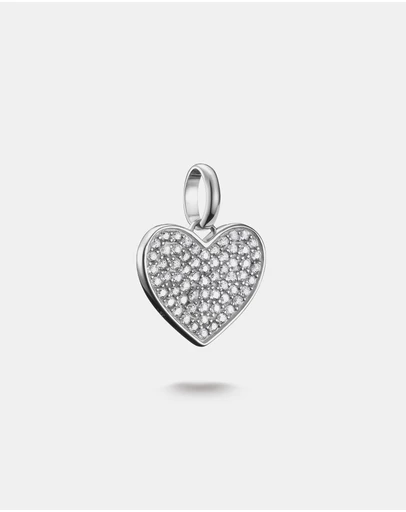 THOMAS SABO - THOMAS SABO Connect Charm pave heart