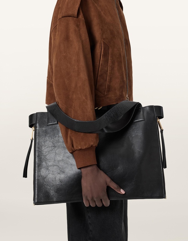 AllSaints - Marlo East West Tote