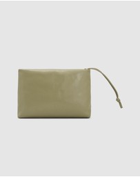Oroton - Marais Crackle Wristlet Pouch