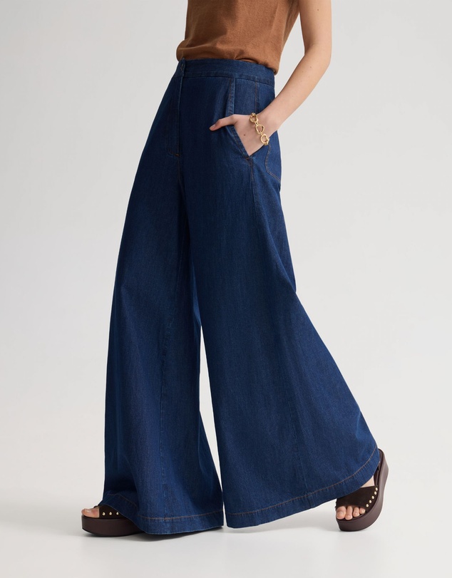 Oxford - Jade Wide Leg Pant