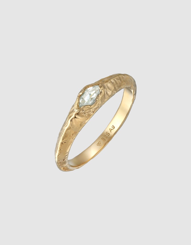 Haze & Glory - ICONIC EXCLUSIVE - Ring Marquise Amethyst 925 Sterling Silver Gold-Plated