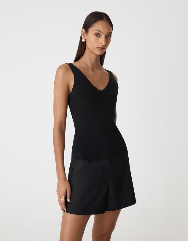 Forcast - Heidi V-Neck Knit Tank