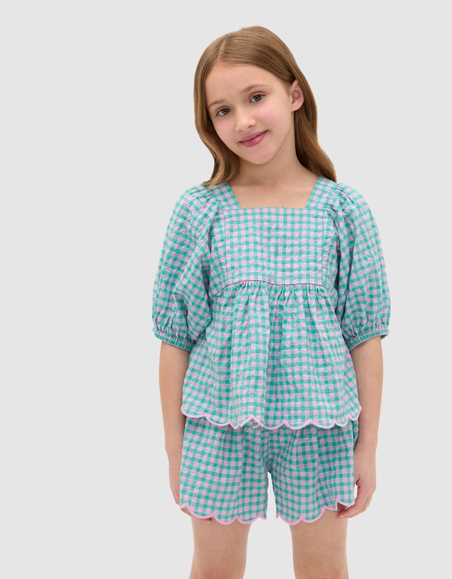 Seed Heritage - Gingham Top