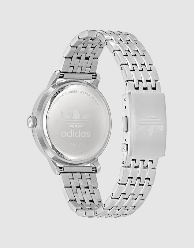 adidas Originals - Adidas Code One Silver-Tone Analogue Watch