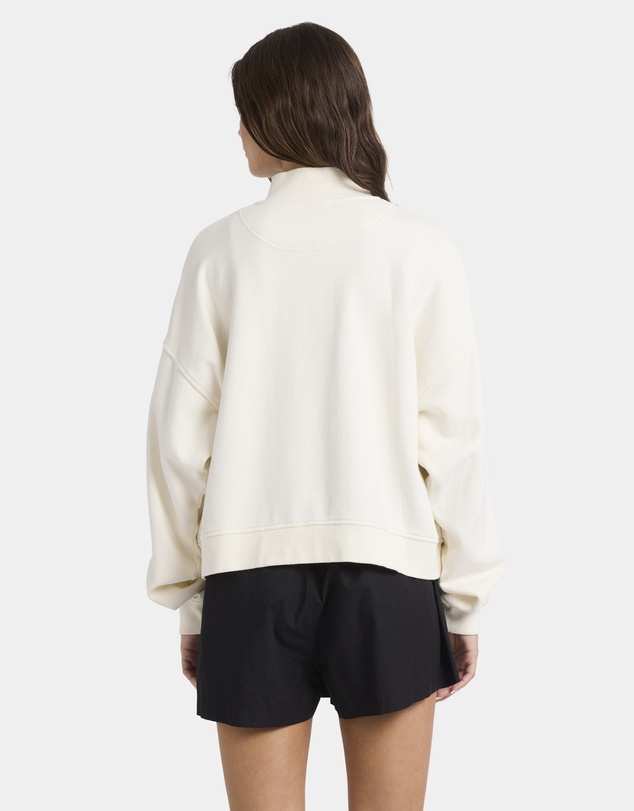 Roxy - Womens Movin Up Half Zip Fleece Jumper