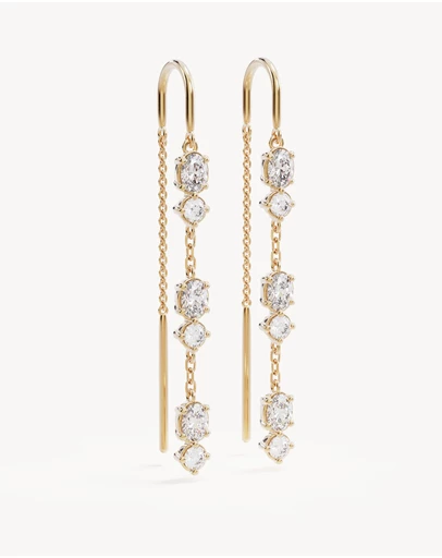 By Charlotte - In the Stars Thread Earrings