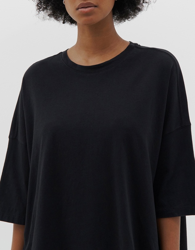 Bassike - slouch side step t.shirt