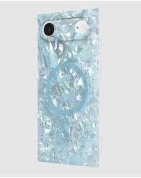 Flaunt - Flaunt Square Icy Blue Pearl MagSafe Case for iPhone 17 Air