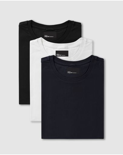 Black, White & Navy