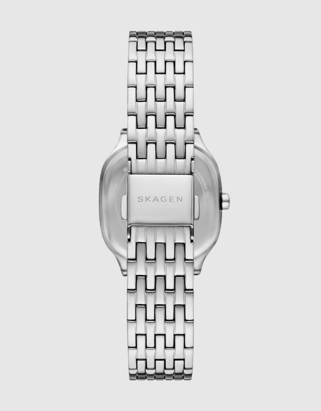 Skagen - Mellem Lille Silver Tone Analogue Watch