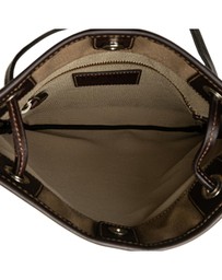 Pre-Loved by Azura Reborn - Pre-Loved prada Textured Shoulder Bag with Strap and Embellished Detail