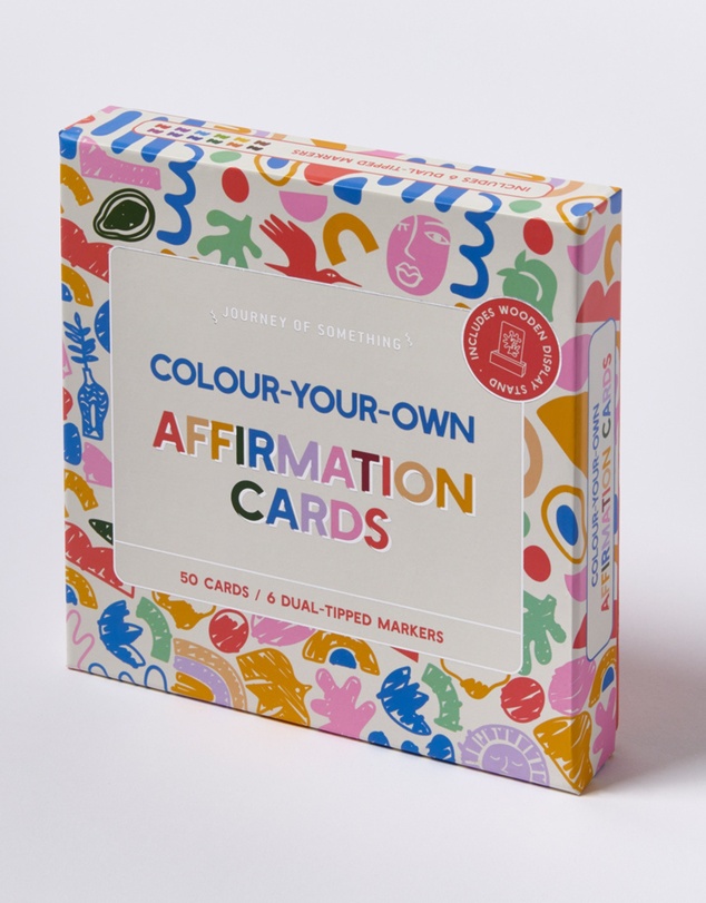 Journey Of Something - Colour Your Own Affirmation Cards