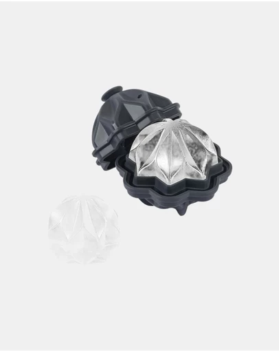 Peak - Cocktail Ice Cube Ripple Charcoal