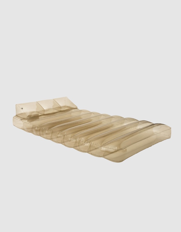 &Sunday - Champagne Translucent Inflatable Pool Lounger Lilo
