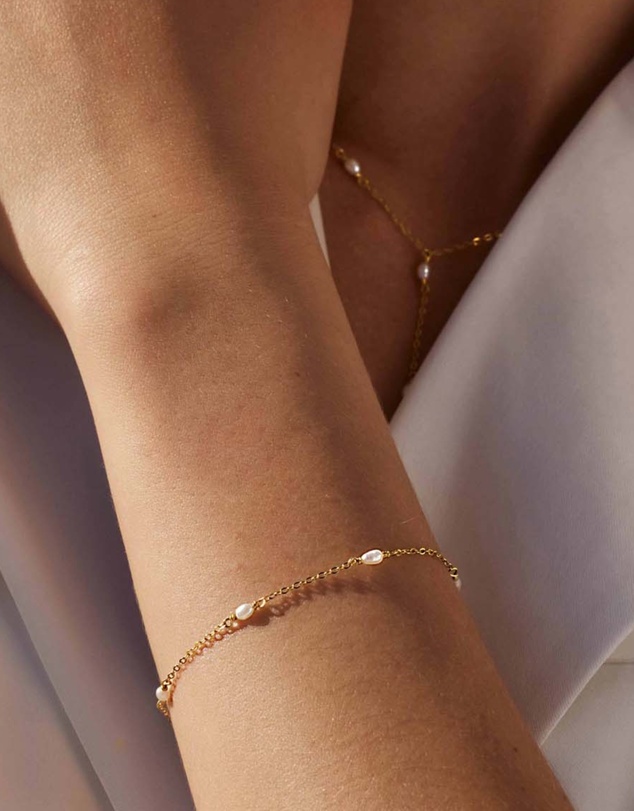 SAINT VALENTINE - Something Blue Bracelet - Gold