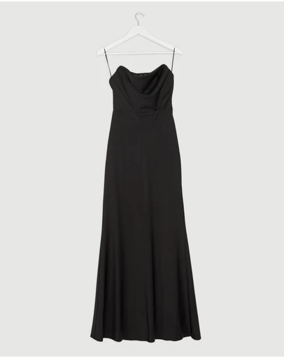 Revibe - Repaired CHANCERY Jada Strapless Corset Maxi Dress - AU 8