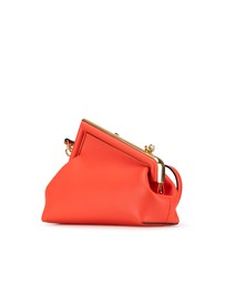 Pre-Loved by Azura Reborn - Pre-Loved fendi Elegant Kisslock Clutch with Detachable Shoulder Strap for Versatile Carry