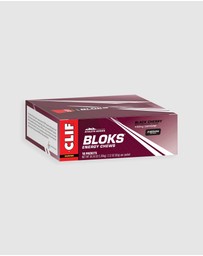 CLIF - Black Cherry (50mg Caffeine) Bloks Energy Chews - 18x60g