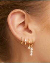 Arms Of Eve - Tabitha Huggie Earrings