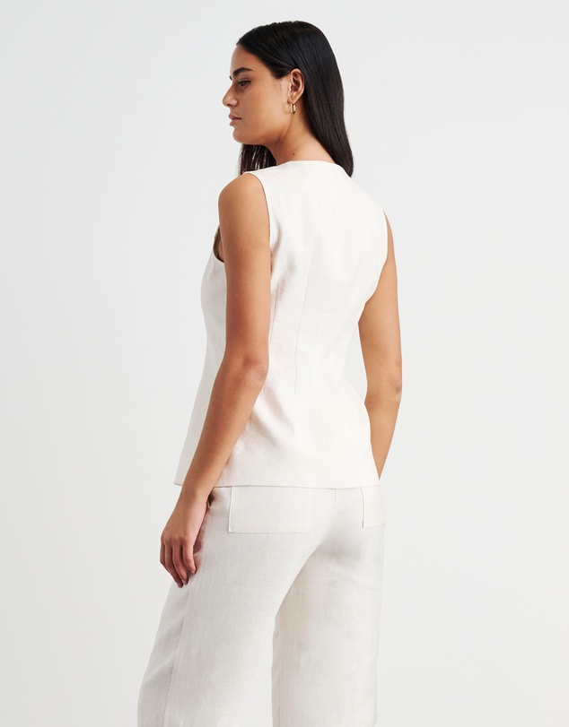 Jag - Kayla Linen Vest