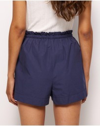 AERE - Harper Cotton Shorts