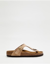 Birkenstock - Gizeh Soft Footbed Nubuck Leather Regular - Women's
