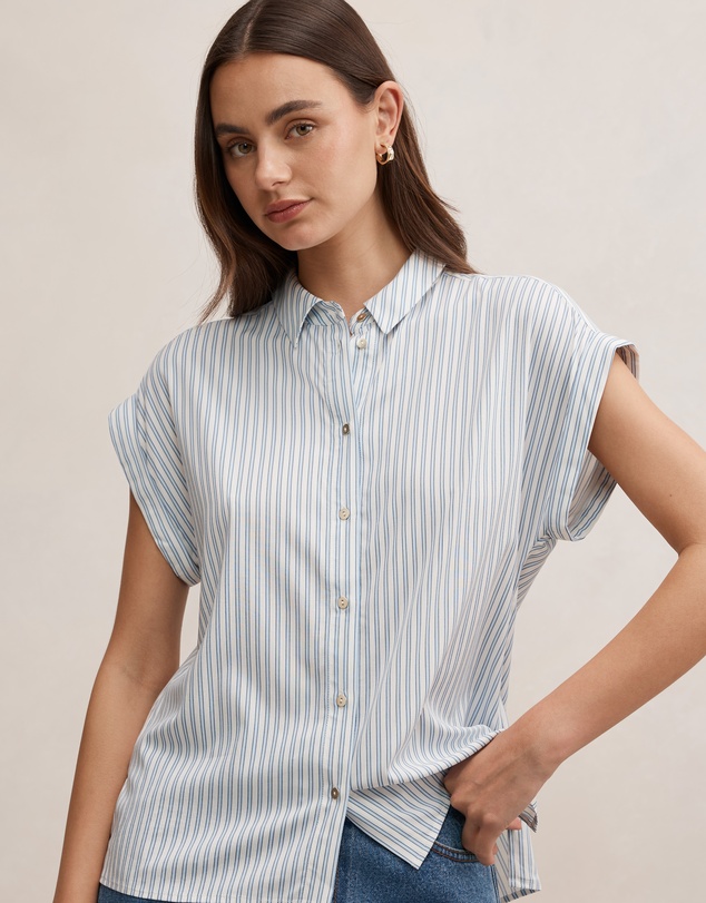Forever New - Tia Collared Button Shirt